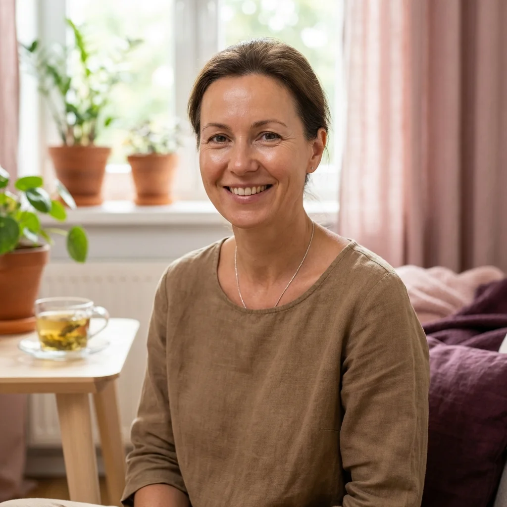 Radiant woman over 40 enjoying life - holistic vitality